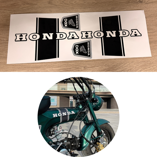 Kader stickerset Honda - geschikt voor Honda en replica Dax