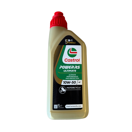 Castrol 10W-50 Power RS ultimate 4T - 1 liter oliebus