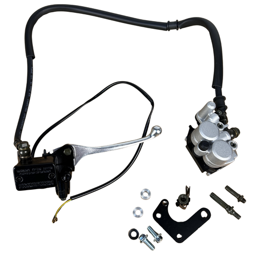 Standaard 2-zuiger remklauwset met remleiding en rempomp