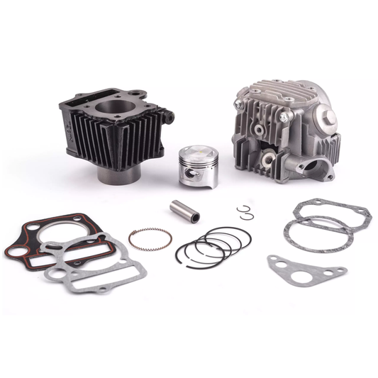 72cc cilinderkit met complete cilinderkop voor 50cc 139FMB of 72cc 147FMB 4T-motorblokken