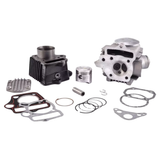 72cc cilinderkit met complete cilinderkop voor 50cc 139FMB of 72cc 147FMB 4T-motorblokken