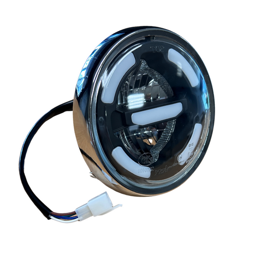 Koplamp LED + lichtring voor Dax - CE gekeurd