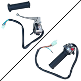 Stuurbediening Set Dax – Links + Rechts incl. Koppelingshendel en Gashendel