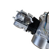 50cc Motorblok zilver- Manueel - 4 Versnellingen kick start. Dax,. (49cc)
