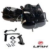 Lifan 90cc Motorblok zwart - Manueel - 4 Versnellingen kick start. Dax,. (86cc)