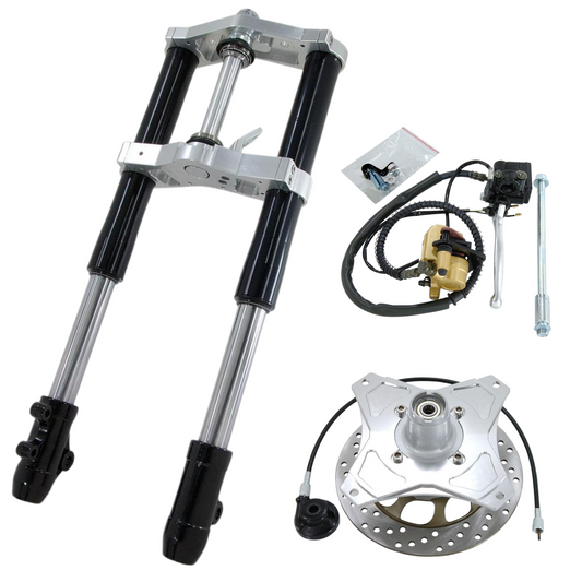 USD 45 mm Voorvork Set – voor Honda Dax & Replica's zwart