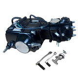 50cc Motorblok zwart - Manueel - 4 Versnellingen kick start. Dax,. (49cc)