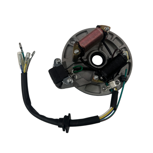 Stator / grondplaat voor 12 volt motorblokken 110/125/140cc