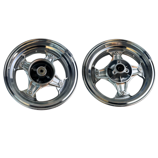 Dax tubeless velgen wide set met naaf 12 Inch type 3.50 x 4.00