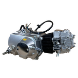 110cc motorblok zilver / grijs - Manueel - 4 Versnellingen kickstart. Dax,.. (108cc)