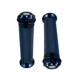 Handvaten zwart voor 22,2mm sturen Dax, Monkey, PBR, Pitbike..