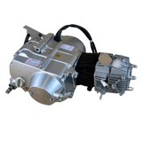 72cc 4-takt schakel motorblok zilver – 4 versnellingen - Dax, Monkey, PBR..