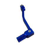 CNC schakelpedaal met driehoekspatroon blauw voor 50cc - 125cc
