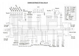 Aansluitingschema Zhenhua Dax Zhenhua 50-125 euro 4 kabelboom