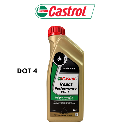 Castrol React Performance DOT4 remvloeistof 1 liter