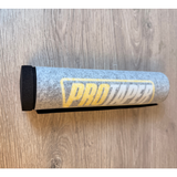 Protaper stuurcover zwart met geel, gloednieuw geen verpakking - 20cm