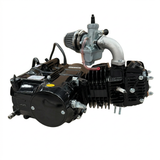 Complete 125cc motorblok + carburateur set inclusief spruitstuk en luchtfilter