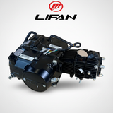 Lifan 50cc Motorblok zwart - Manueel - 4 Versnellingen kick start. Dax,. (49cc)
