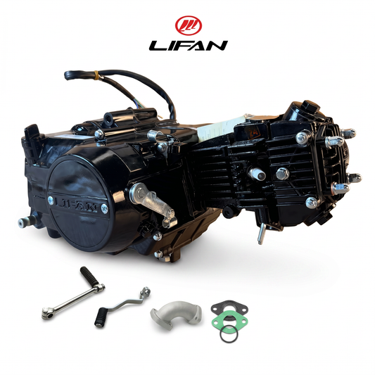 Lifan 70cc Motorblok zwart - Manueel - 4 Versnellingen kick start. Dax,. (72cc)