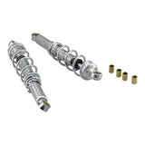 Set achterveren 330mm chroom look - standaard lengte