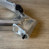 Kepspeed Dax achterbrug + 6cm zilver - nieuwstaat maar zonder verpakking en toebehoren