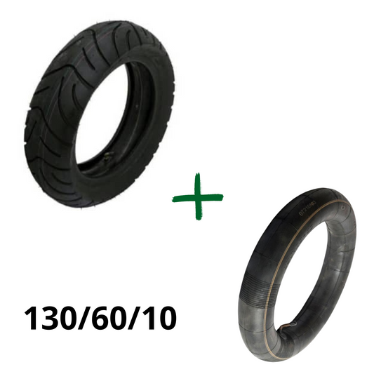 Touquet low profile 130/60/10 + inner tube 10