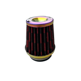 Mulitcolor K&N Type Air filter Checkered Flag - 48mm