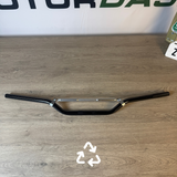 Zwart stuur met stuurversteviger - 22,2mm. Nieuw!