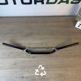Zwart stuur met stuurversteviger - 22,2mm. Nieuw!
