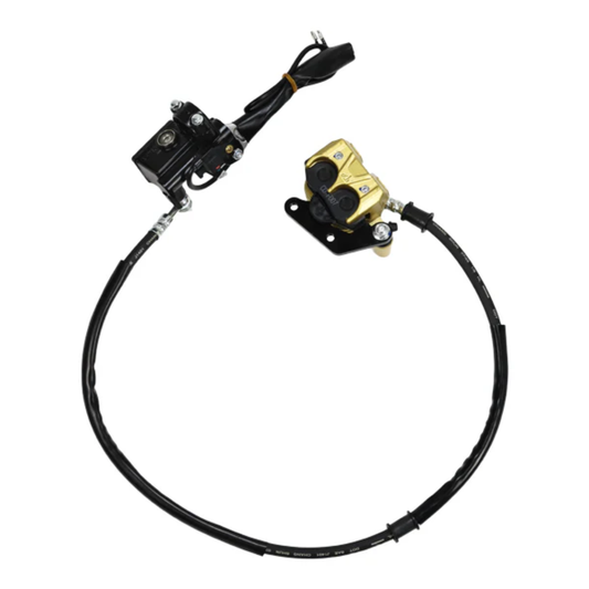 Standaard 2-zuiger remklauwset met remleiding en rempomp