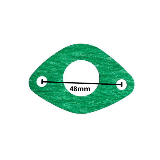 Pakking 22mm met boutafstand 48mm - geschikt voor Dax, Monkey, Pitbike..