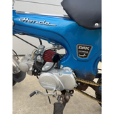 Funny-dog Dax honda kader stickers  zwart- zilver 2 stuks