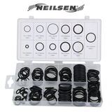 Neilsen 144-delige O-ring assortiment set – rubberen afdichtringen