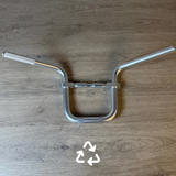 Daytona type stuur zilver - 22,2mm met brace. Nieuw zonder verpakking