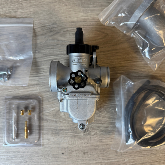 CPO carburateur PE19 - nieuwe set maar het spruitstuk rubber ontbreekt