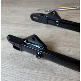 Achterbrug Dax zwart + 6 cm - gloednieuw maar zonder verpakking