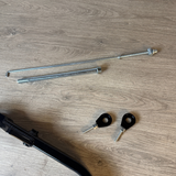 Achterbrug Dax zwart + 6 cm - gloednieuw maar zonder verpakking