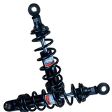 Achterveren / schokdempers 285mm OKD type  set met 6 zwarte spoelen