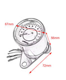 toerenteller universeel tot 13.000 RPM voor Dax - Monkey