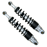 Rear springs / shock absorbers 330mm on suitable for Dax Black