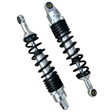 Rear springs / shock absorbers 330mm on suitable for Dax Black