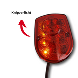 Achterlicht LED rood voor Dax met ingebouwde knipperlichten