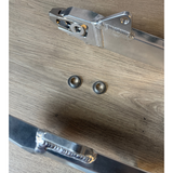 Kepspeed Dax achterbrug + 6cm zilver - nieuwstaat maar zonder verpakking en toebehoren