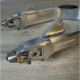 Kepspeed Dax achterbrug + 6cm zilver - nieuwstaat maar zonder verpakking en toebehoren