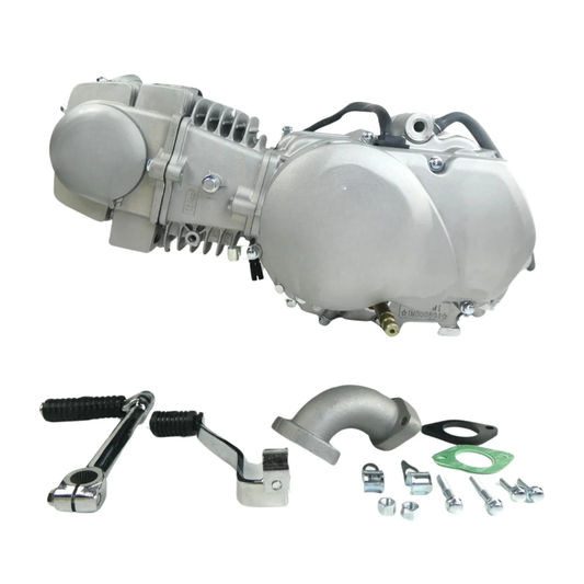 YX 140cc motorblok zilver / grijs - Manueel - Kickstart