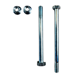 Bouten met borgmoeren voor ophanging van motorblok in Monkey frame Z50