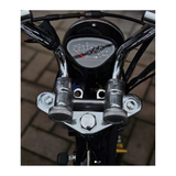 Kilometerteller voor Dax 70km/u zwart voor chinese kabelboom