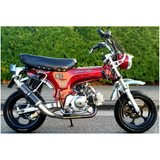 Stickers Honda embleem logo S800 Chrome (repro) set van 2 stuks