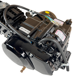 Madmunk 125cc motorblok zwart - Manueel - 4 Versnellingen kickstart.