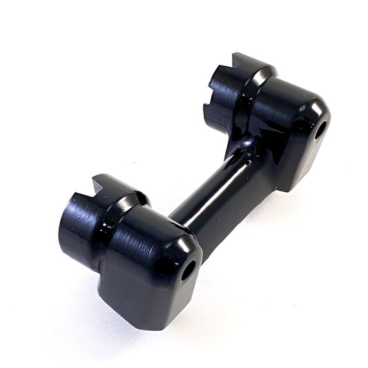 Stuurhouder zwart aluminium voor Dax en Monkey sturen